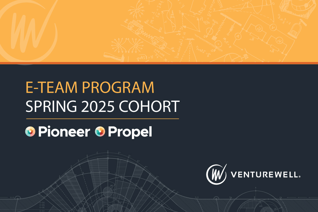 Elder–Joy Accepted to VentureWell E-Team Program